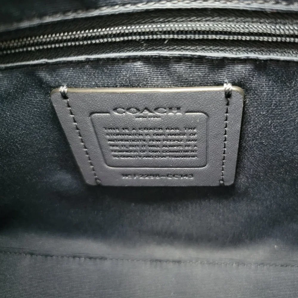Coach Rowan Satchel CC143 Pacific Blue - Picture 7 of 8